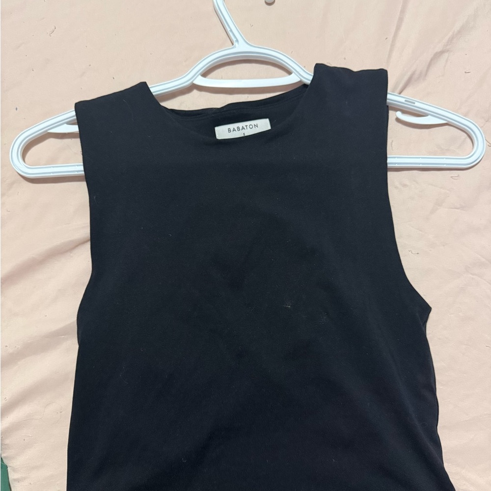 Babaton Classic Black Tank Top